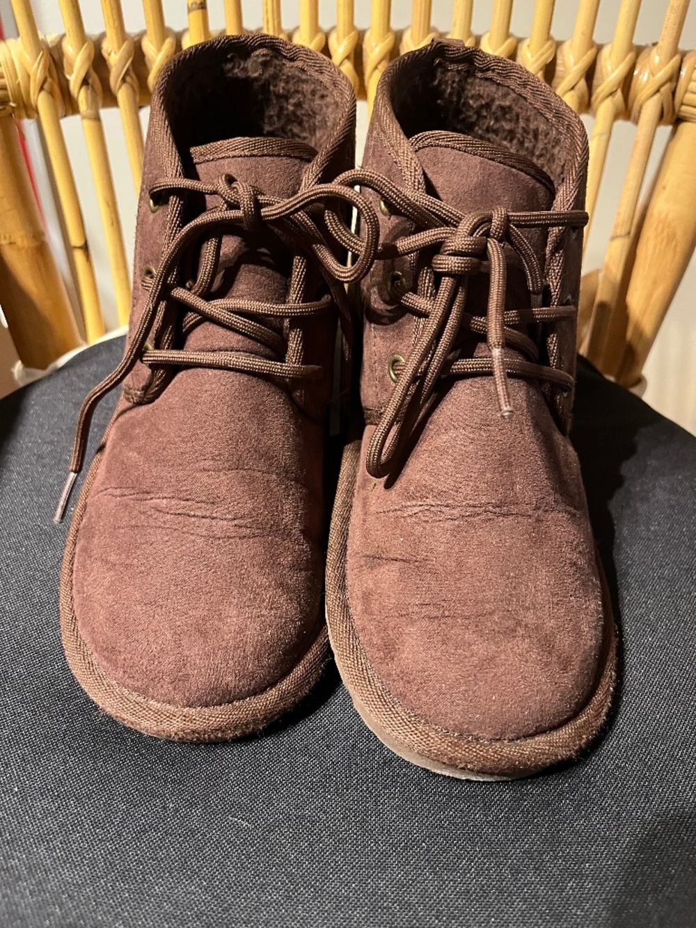 Boys Faux Suede Boots size 2